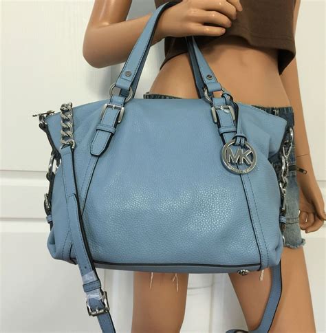 blue michael kors leather crossbody|Michael Kors Crossbody for sale.